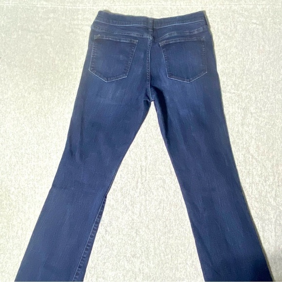 Banana Republic Jeans Women's 6 Blue Slim Bootcut Mid Rise Western Stretch Denim - Picture 8 of 11
